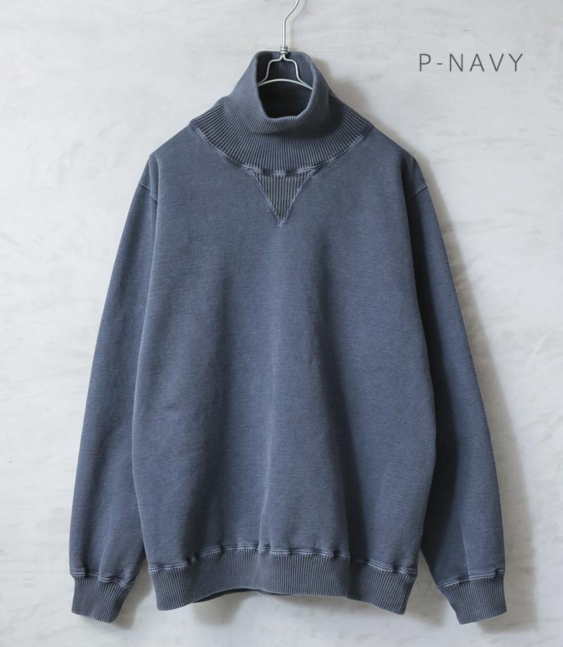 GOOD ON Good On グッドオン GOBW-2304 RIB NECK SWEAT リブネック 