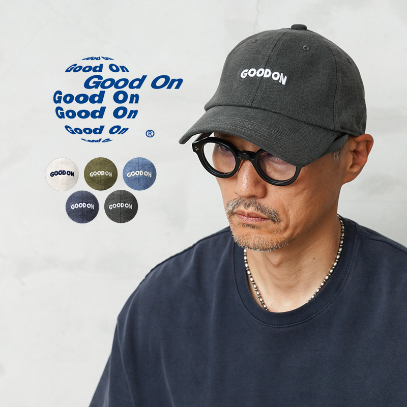 GOOD ON（グッドオン） GOGD2111 GO ARCH LOGO EMB CAP アーチ ロゴ