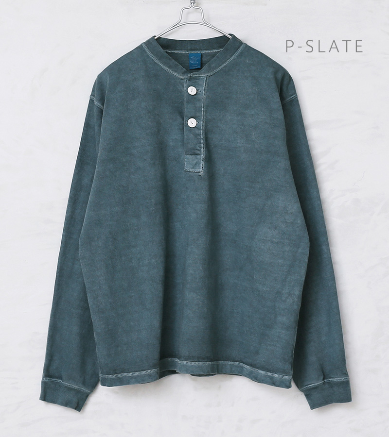 GOOD ON（グッドオン） GOLT-2209 L/S ヘビージャージー ヘンリーT