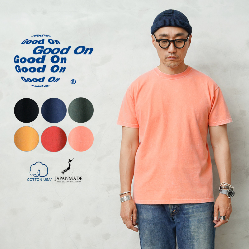 lwood メタルウッド シャツ シンゴ GOOD ON（グッドオン） GOST-701VD S/S クルーネック Tシャツ ”Vintage