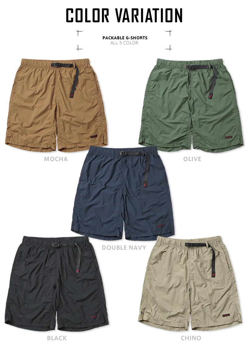 GRAMICCI グラミチ 2051-KNJ PACKABLE G-SHORTS（パッカブル G