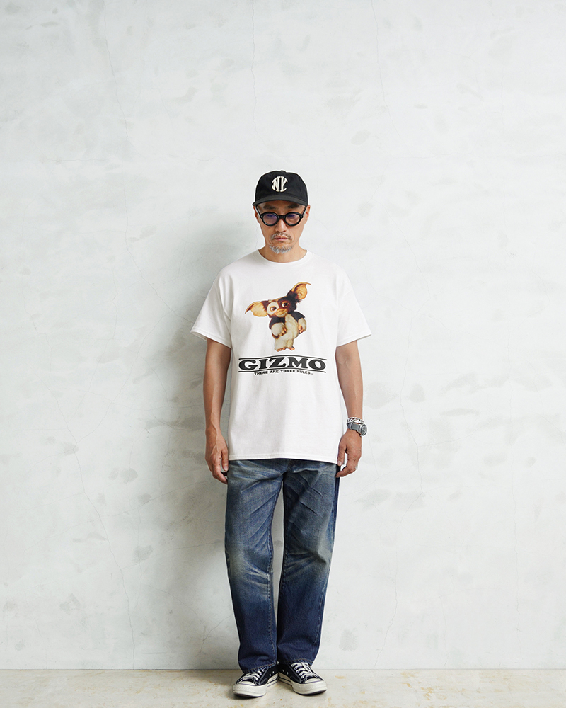 GREMLINS GIZMO T-WORK Collection グレムリン ジュンプランニング グレムリン くるくる ギズモ スケートボード