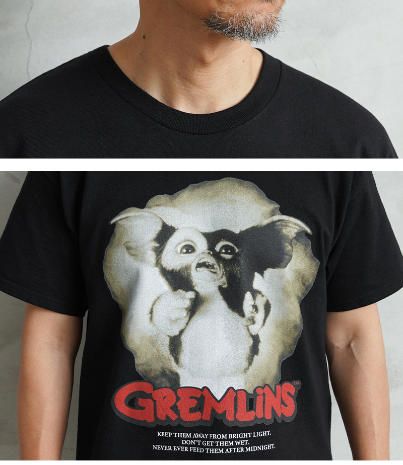 GREMLiNS グレムリン 25SS-GRM-03 Gizmo Graphic S/S Tシャツ CINEMA