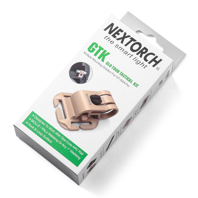 NEXTORCH（ネクストーチ） GTK（GLO-TOOB TACTICAL KIT） マウント
