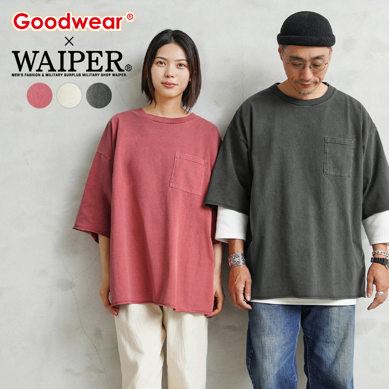 WAIPER.inc WAIPER×Goodwear 2W7-14226 SUPER BIG カットオフ