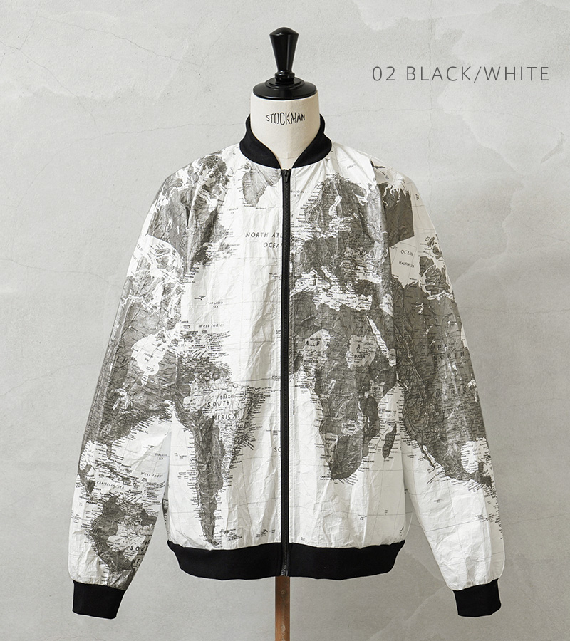 ヒューストン TYVEK PAPER JACKET 地図 カートコバーン
