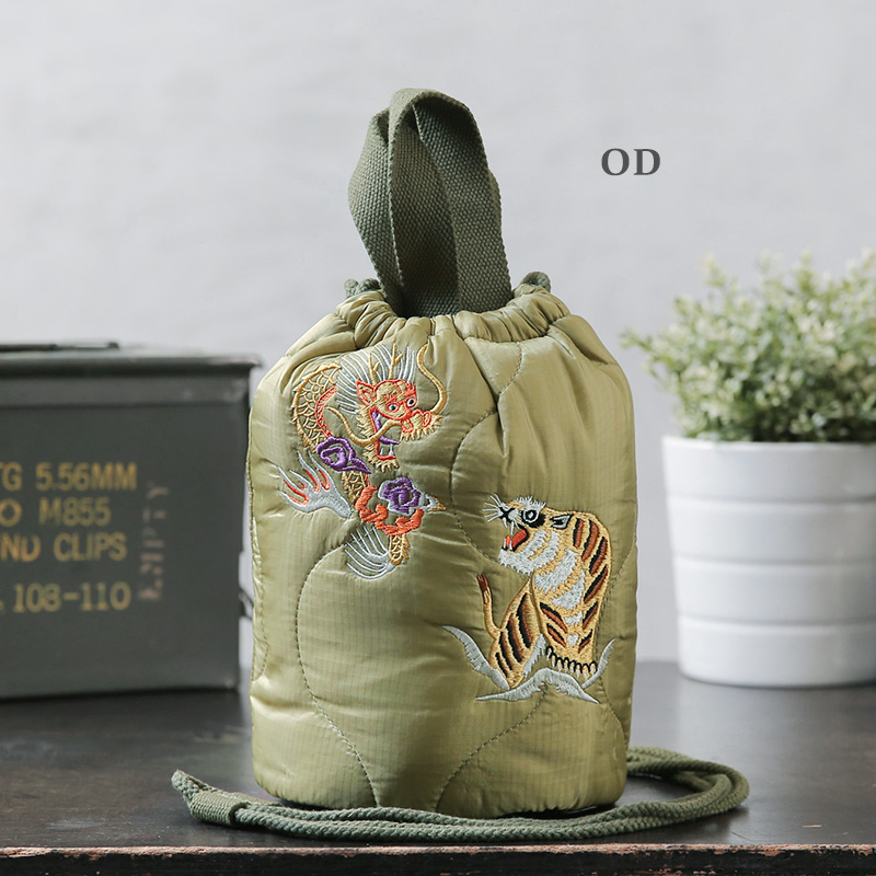 古着 ビンテージ エコバッグ 厚手 生地 袋 巾着 デッドストック 美品 85cb17908a332c3f0c45decfb4af4b