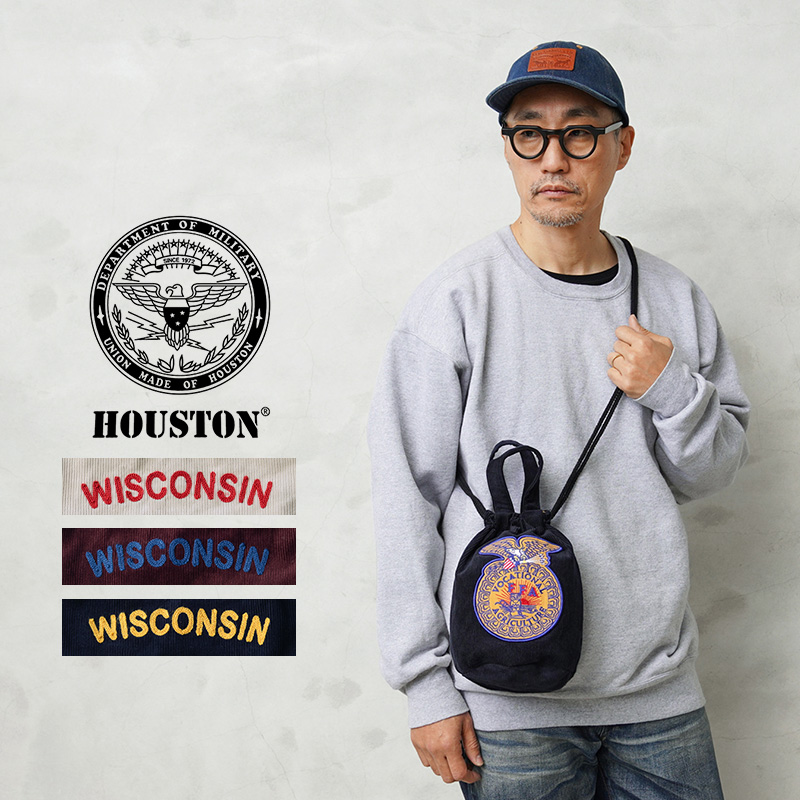 ヒローキ様　レザーJKT コーデュロイエフェクト スエード HOUSTON / ヒューストン 6877 EMB CORDUROY EFFECT BAG (FFA