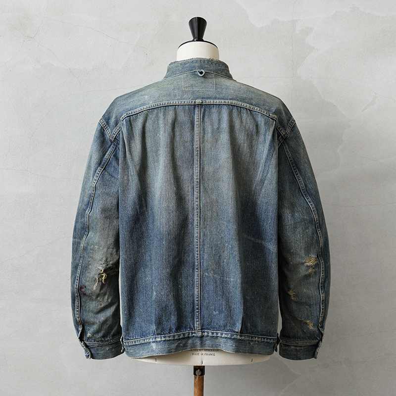 ◼️H.UNIT エイチユニット ワークデニムジャケット 美品◼️ H.UNIT STORE LABEL H.UNIT エイチユニット H-JK074 Denim work jacket