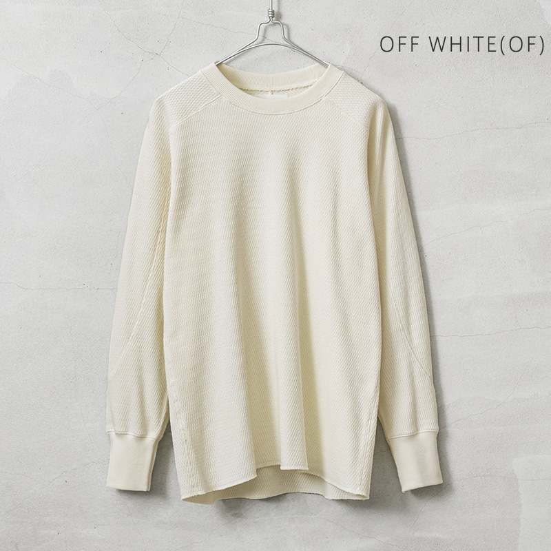 HOUSTON（ヒューストン） 20971 HEAVY THERMAL コットンTシャツ メンズ