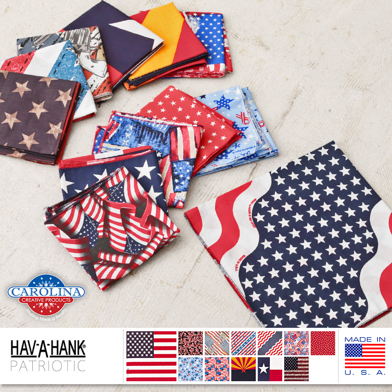 HAV-A-HANK ハバハンク MADE IN U.S.A. PATRIOTIC バンダナ 12