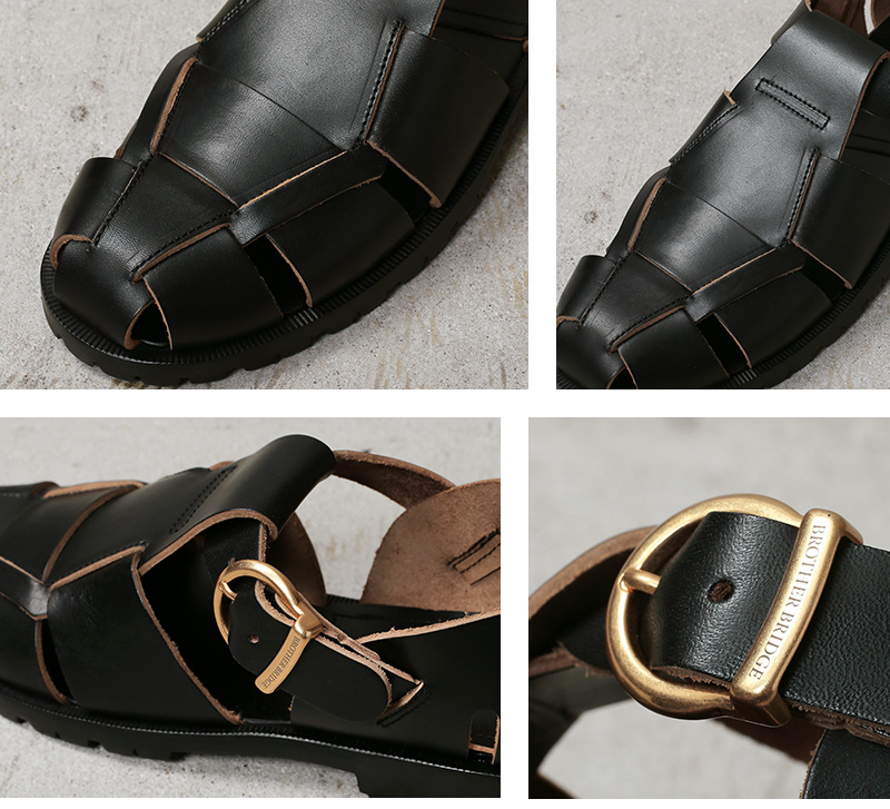 BROTHER BRIDGE ブラザーブリッジ R011 HEMINGWAY BLACK / HORSE