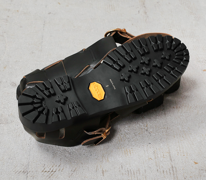 BROTHER BRIDGE ブラザーブリッジ R011 HEMINGWAY BLACK / HORSE BUTT