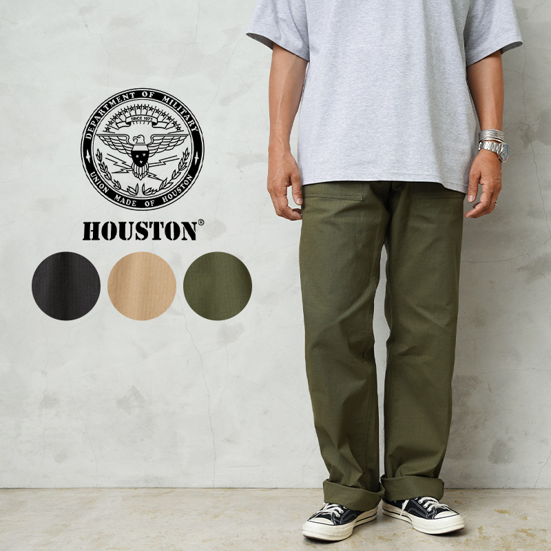 HOUSTON ベイカーパンツ HOUSTON ヒューストン 1881 リップストップ ファティーグパンツ