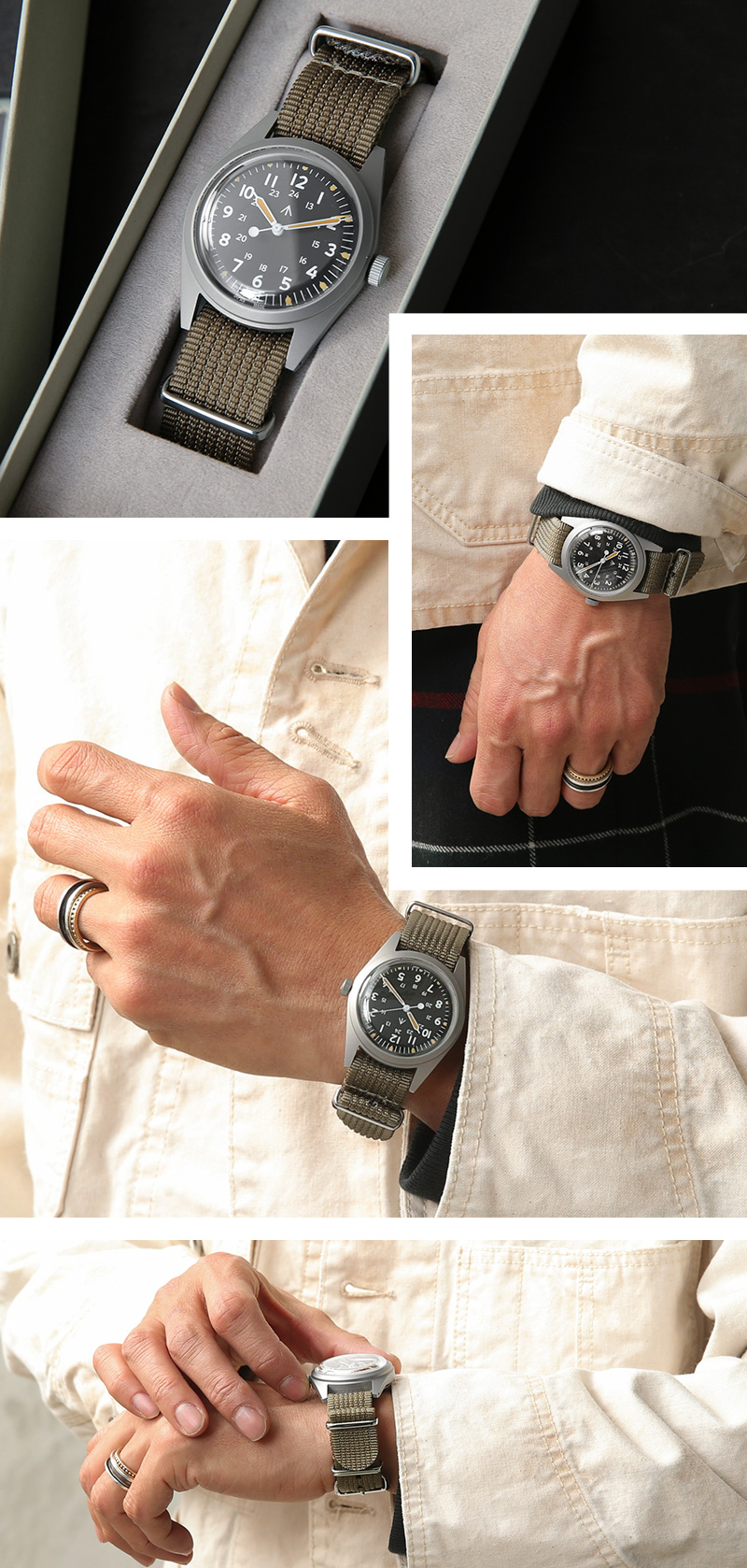 BARK OUTSIDERS バークアウトサイダーズ HOWL002 NAVAL WATCH
