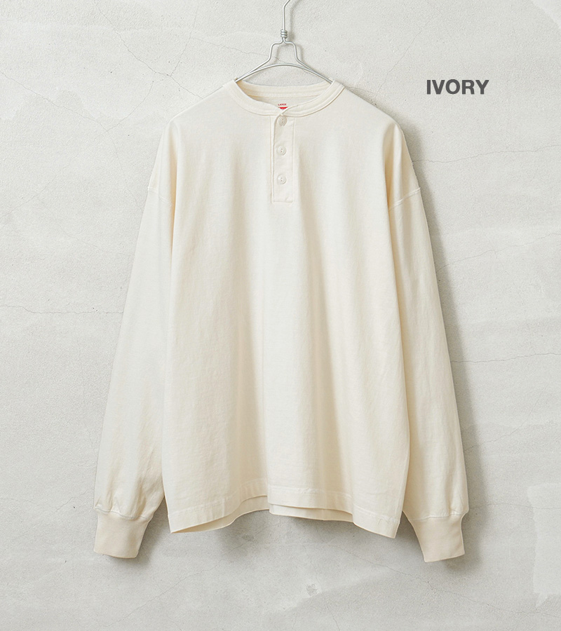 tシャツ ガーメントダイスラブコットンヘンリーネックロンT レディース REPLAY tシャツ ガーメントダイスラブコットンヘンリーネック