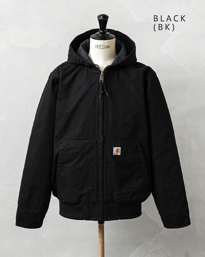 カーハートUSAJ130(104050)WashedDuckアクティブジャケット CARHARTT LOOSE FIT WASHED DUCK INSULATED ACTIVE JAC-104050