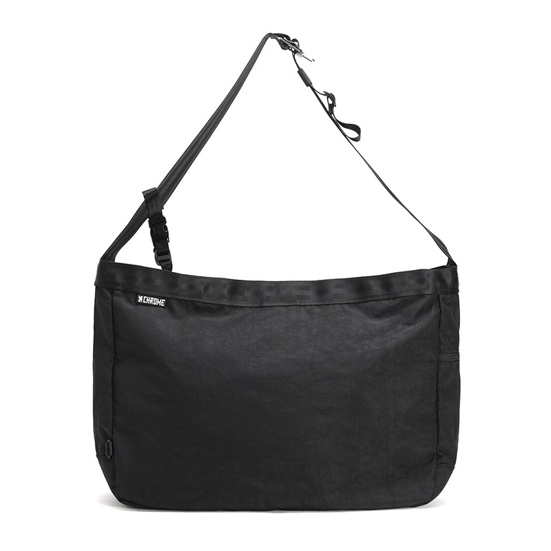 hood newspaper bag BLACK モリハルナ hood newspaper bag モリハルナ
