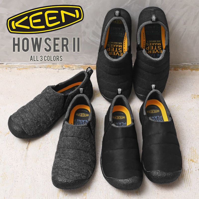 KEEN キーン HOWSER II ハウザー 2 スリップオン スニーカー