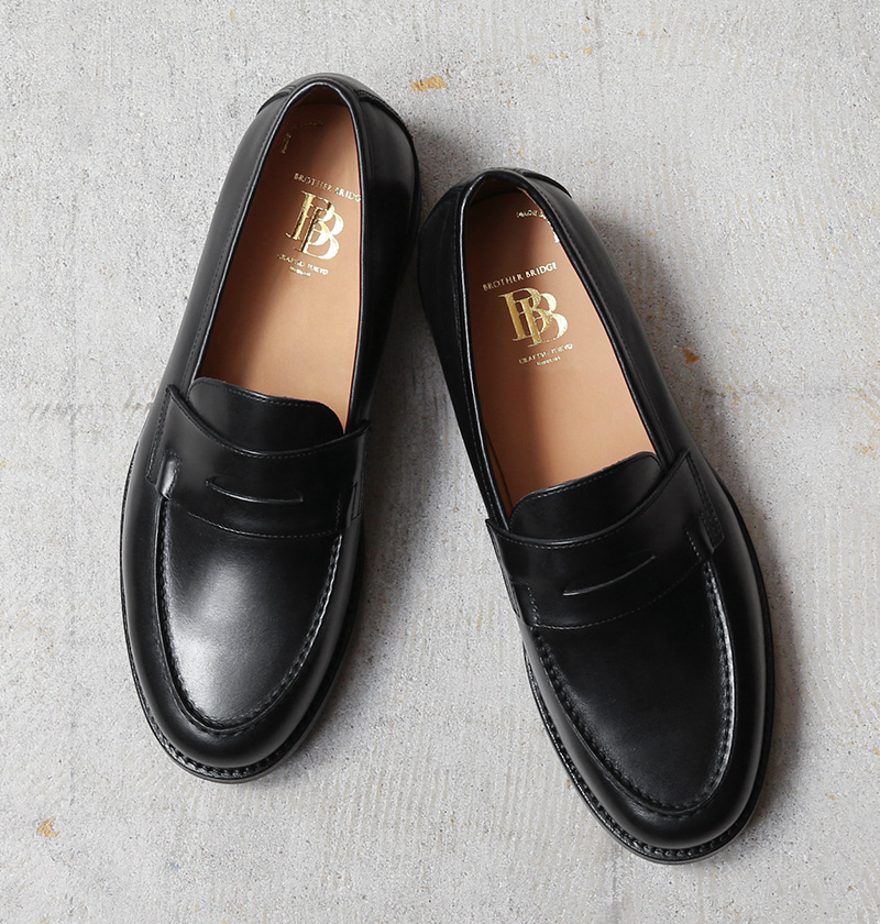 BROTHER BRIDGE ブラザーブリッジ L001 KELLY VINTAGE BLK / CALF