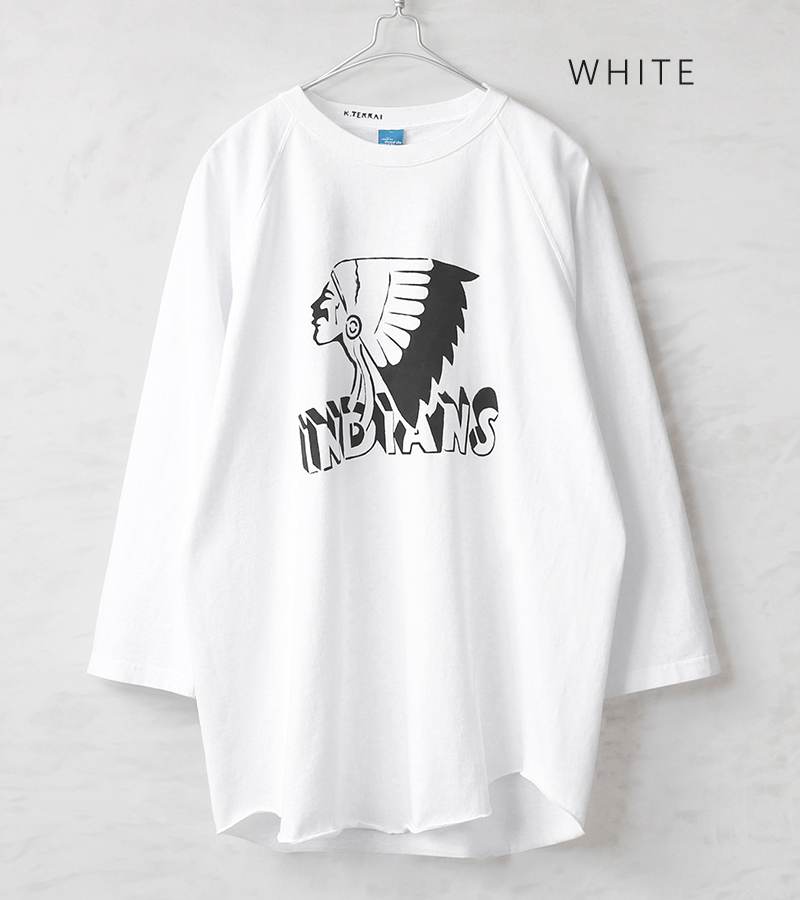 GOOD ON Good On×KOUHEI TERRAI KTER-2323 INDIANS BASEBALL TEE