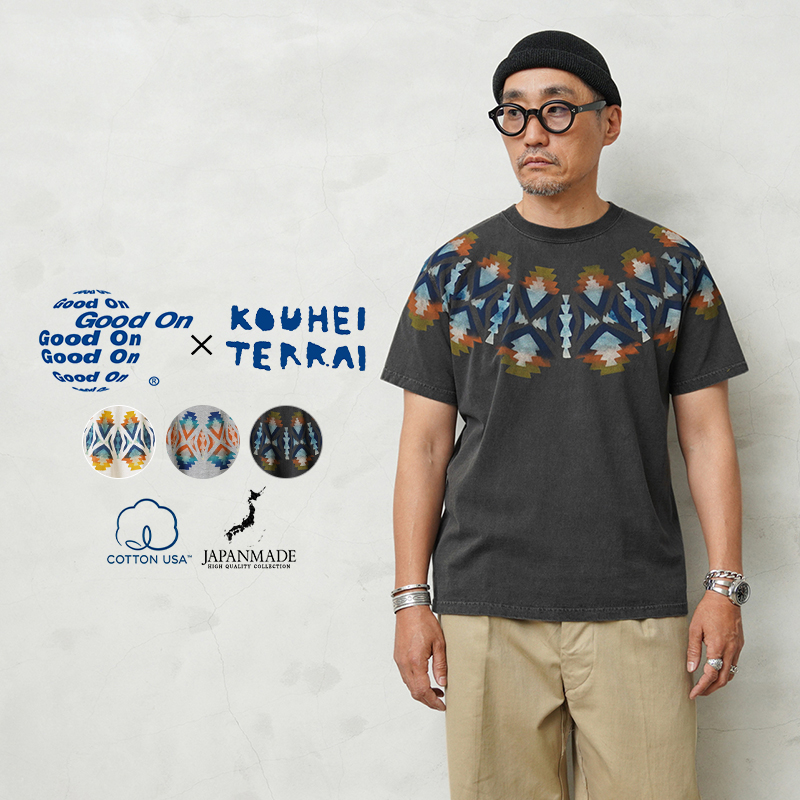 Good On×KOUHEI TERRAI KTER-2402 ROUND RUG S/S クルーネックTシャツ 日本製 民族系 ネイティブ アメカジ  ブランド【Sx】【T】 : goodon-kter2402 : ミリタリーショップWAIPER - 通販 - Yahoo!ショッピング