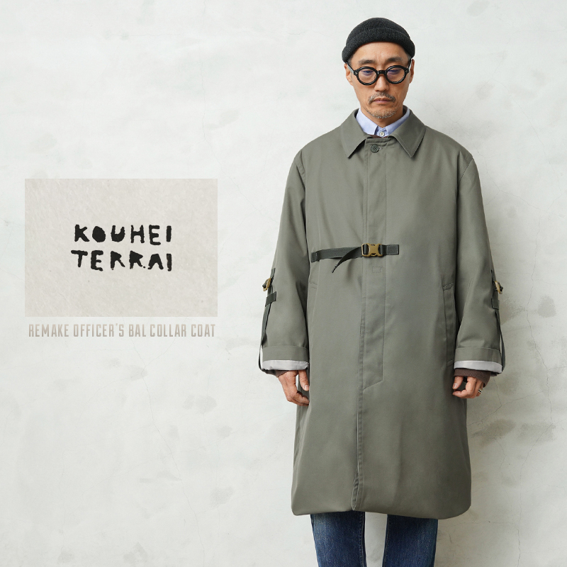 新品未使用　110,000円　Theory 　ミリタリーコート　ライナー無し MILITARY（ミリタリー） KOUHEI TERRAI コウヘイ テライ KTER2420 実物