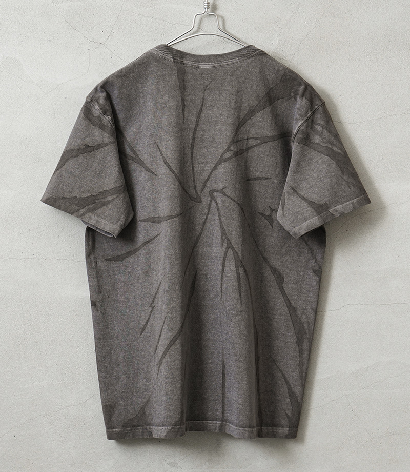 kouhei terrai ジャケットgood on gohemp waiper Good On×KOUHEI TERRAI KTER-2307 柿渋弁柄群青 GOOD 渦 S/S
