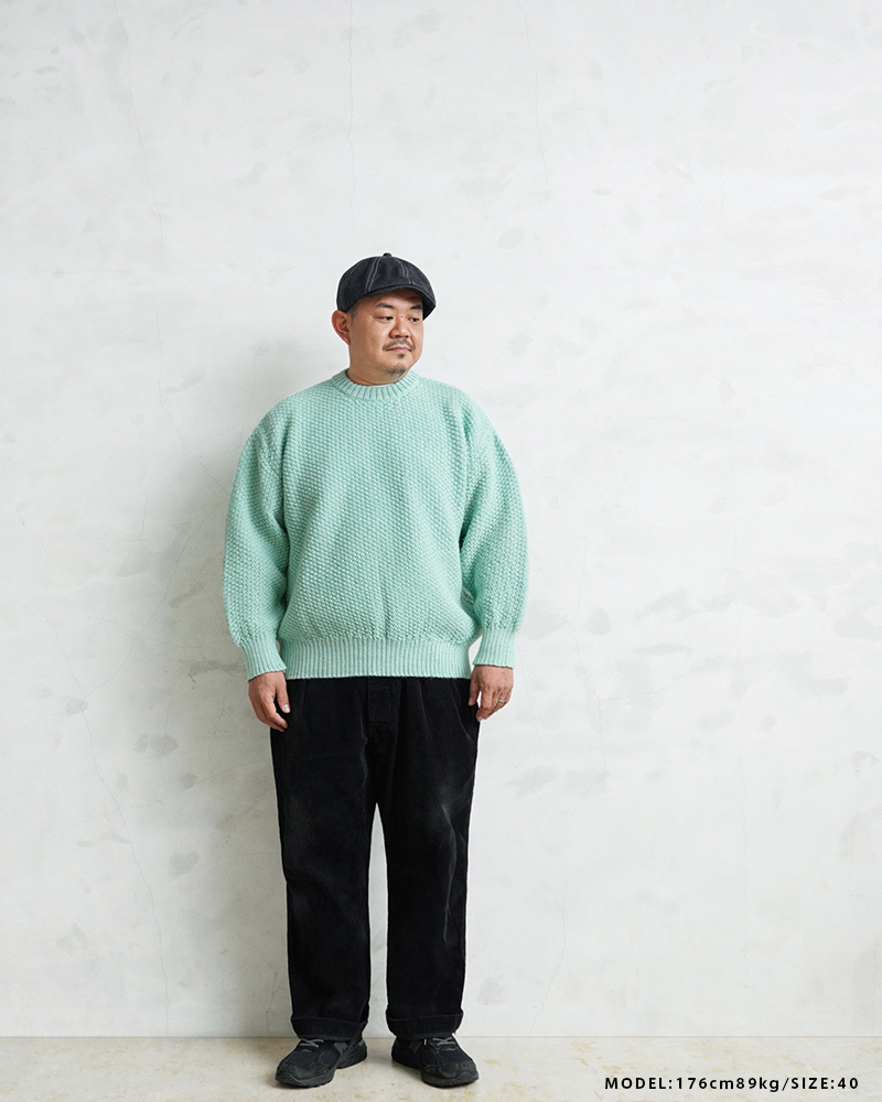 WAIPER×KERRY WOOLLEN MILLS ケリーウーレンミルズ KW-0040W モス