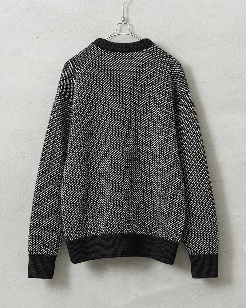 ケリーウーレンミルズ バーズアイ クルーネックニット Kerry Woollen Mills KW-0049 国内正規品 220409 送料無料 Kerrywoollenmills（ケリーウーレンミルズ） KW-0049 バーズアイ