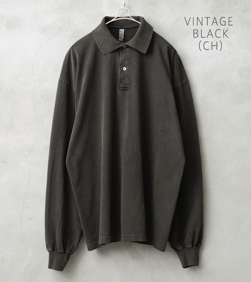 セール】AddElm LONG SLEEVE POLO（ポロシャツ）｜roarguns