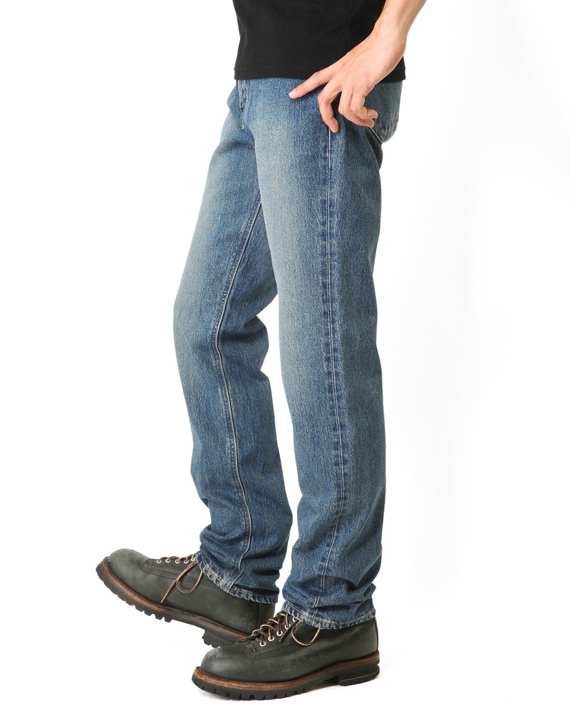 Lee リー AMERICAN STANDRD 201 ストレートデニムジーンズ 濃色