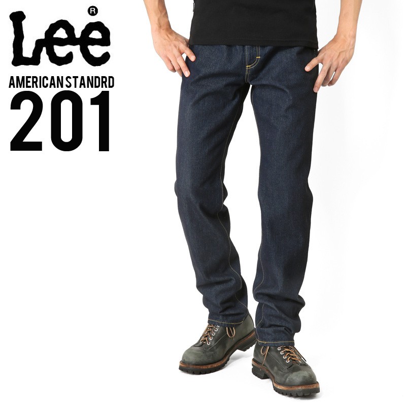 Lee リー AMERICAN STANDRD 201 ストレートデニムジーンズ