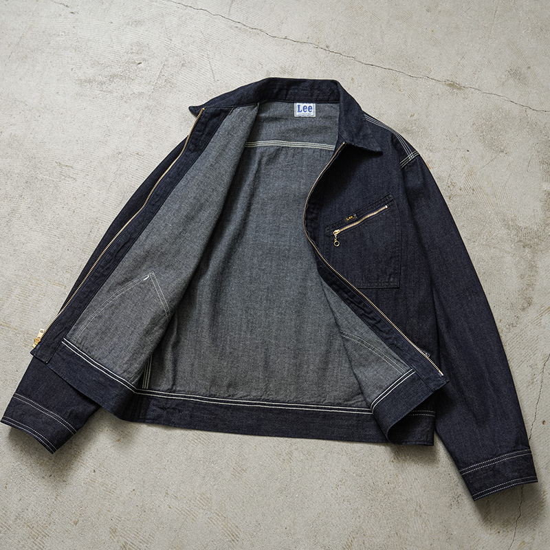 Lee（リー） LM7238 DUNGAREES ZIP UP BLOUSON ダンガリー ジップ