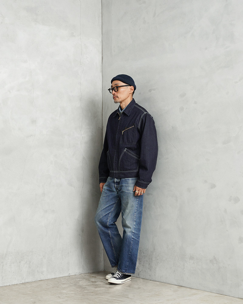 Lee（リー） LM7238 DUNGAREES ZIP UP BLOUSON ダンガリー ジップ