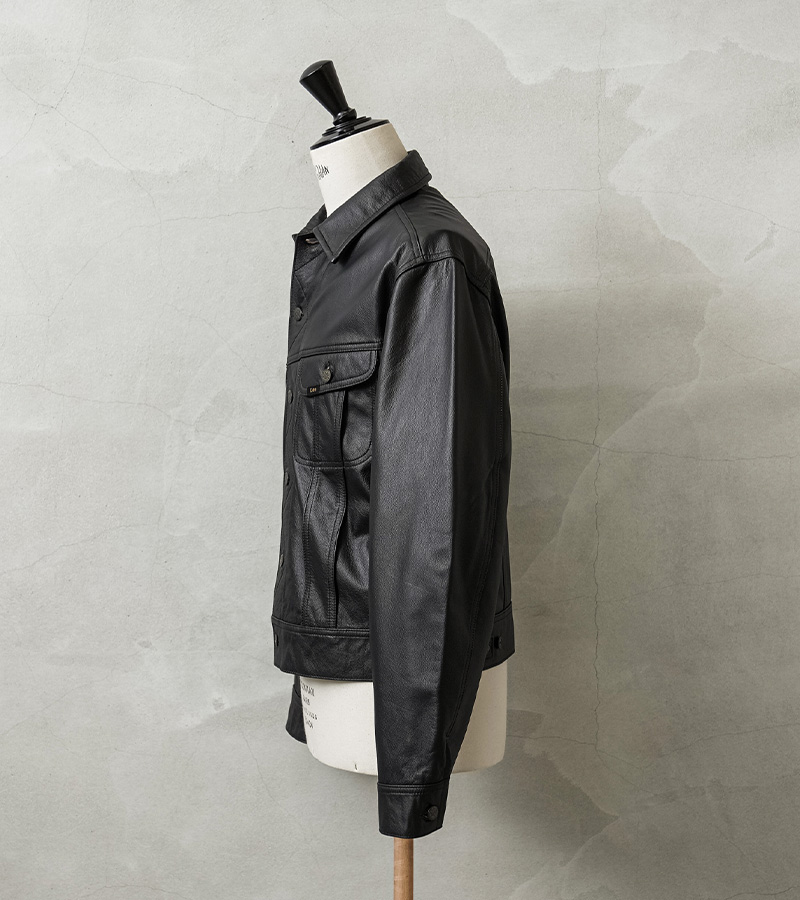 ジャケット・アウター Lii Lee（リー） LM9911-101 COWBOY LEATHER RIDERS JACKET カウボーイ