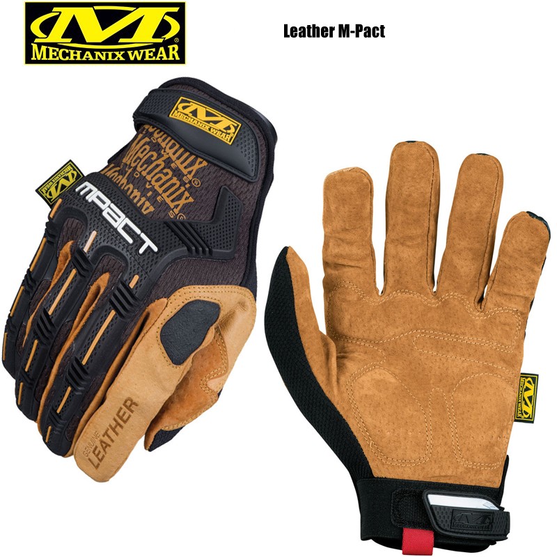 MechanixWear メカニクスウェア Leather M-pact Glove レザーエム