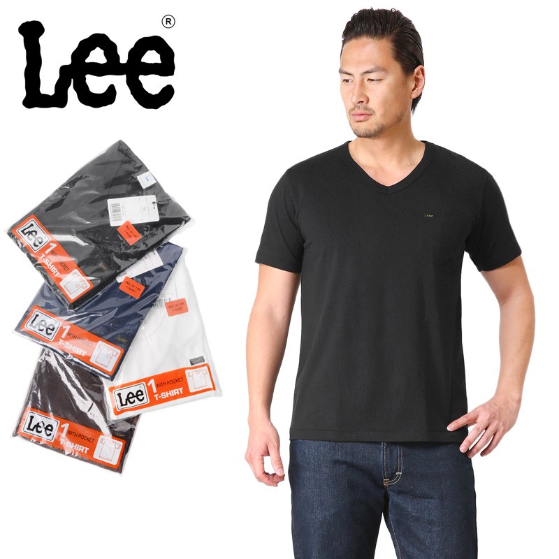 Lee リー LT2193 パック Vネック ポケット Tシャツ メンズ