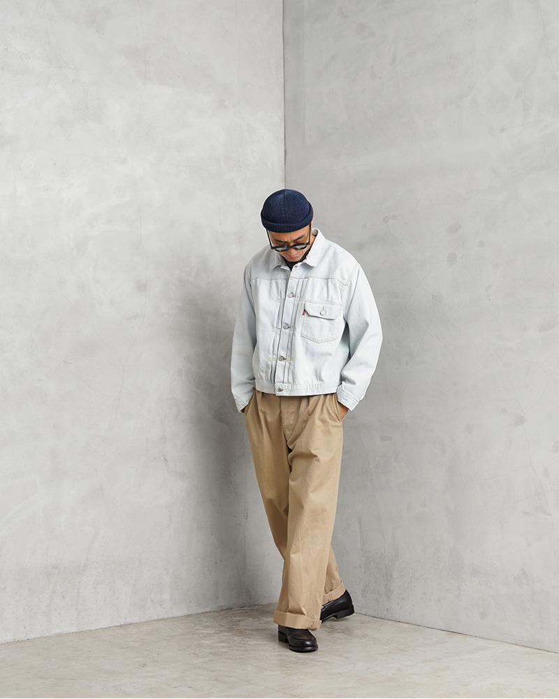 1987年製 Levi's ブリーチ デニム ジャケット Levi's VINTAGE CLOTHING LEVI'S 0033E-0003 1936年モデル TYPE