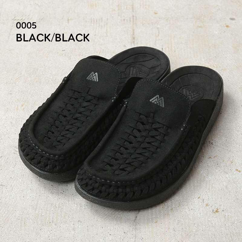 MALIBU サンダル ブラック MALIBU SANDALS（マリブサンダルズ） MS34 SKIPPER MULE スキッパー