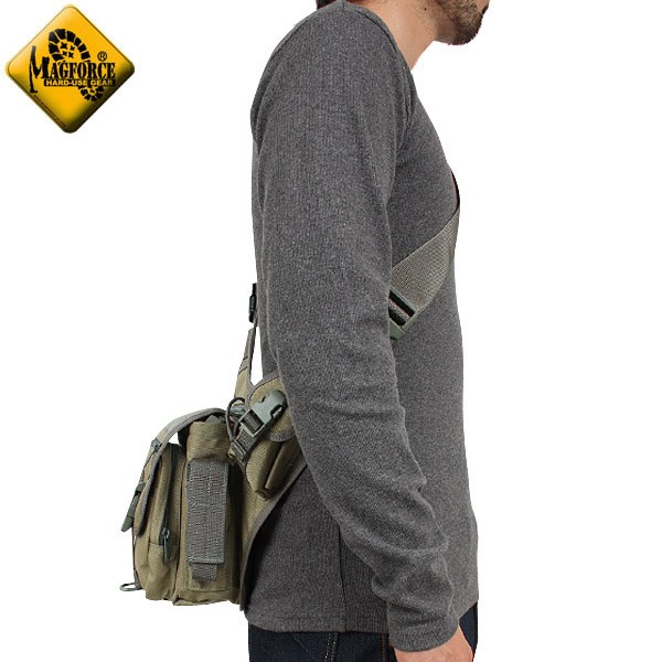 MAGFORCE（マグフォース） MF-0403 Fatboy Shoulderpack KHAKI/FGW