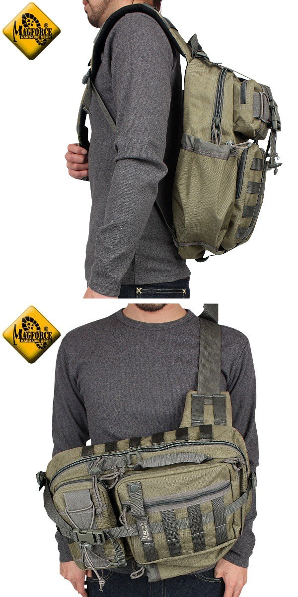 MAGFORCE マグフォース MF-0431 Archer SLING BAG KHAKI/FGW