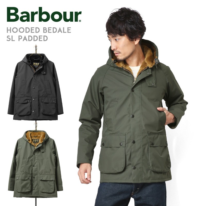 Barbour バブアー HOODED BEDALE SL PADDED | givebacktickets.com