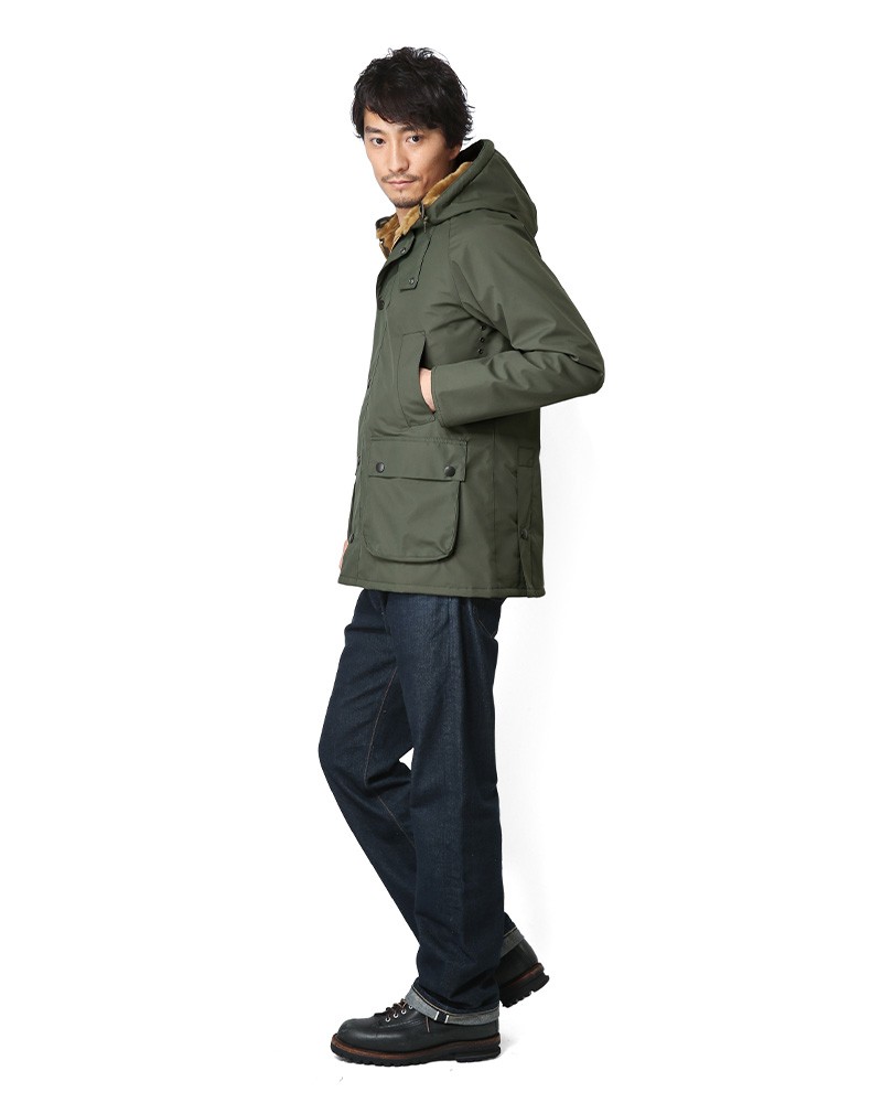 Barbour バブアー MCA0439 HOODED BEDALE SL PADDED（フーデッド