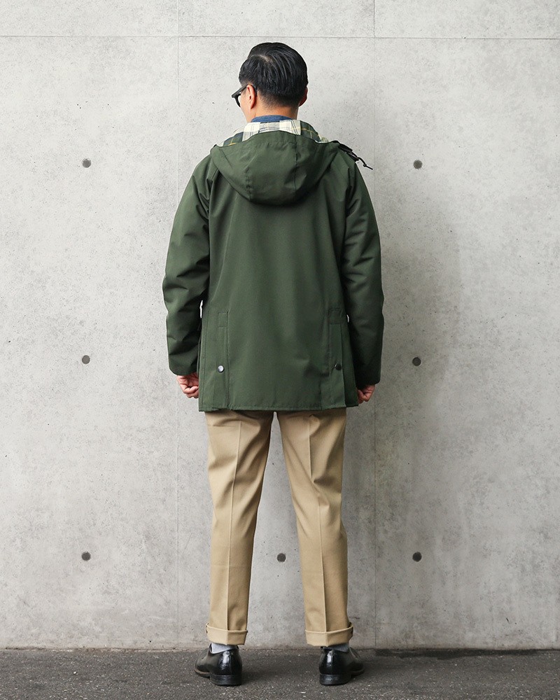 エディフィス 別注 Barbour バブアー HOODED BEDALE-