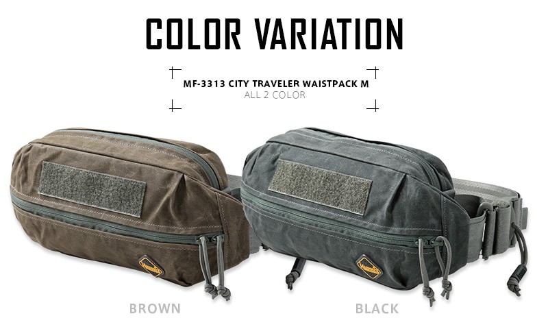 MAGFORCE マグフォース MF-3313 CITY TRAVEL WAISTPACK MEDIUM