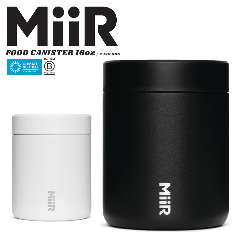 MiiR ミアー Food Canister フードキャニスター 16oz【クーポン対象