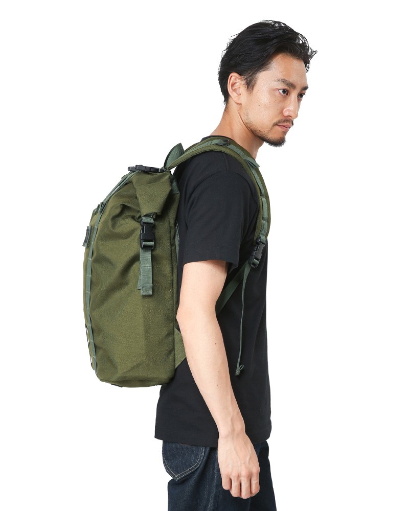 MIS エムアイエス MIS-1009 CORDURA NYLON ロールアップ バックパック