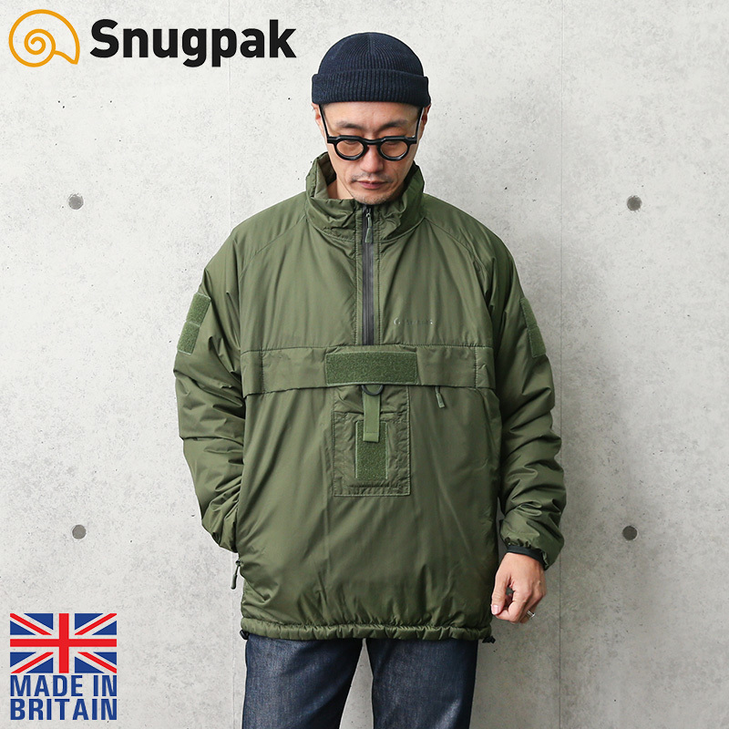 Snugpak スナグパック MML 3 Softie Smock ジャケット OLIVE MADE IN UK プルオーバー アノラックパーカー  ミリタリー【クーポン対象外】【T】