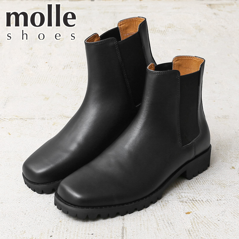 molle shoes モールシューズ MLS210301-10 SQUARE TOE SIDE GORE BOOTS